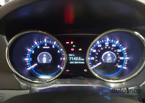 2013 Hyundai Sonata Limited 2.0T z USA, uszkodzony, nr VIN 5NPEC4AB4DH608925